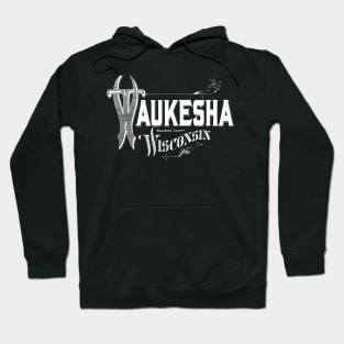 Vintage Waukesha, WI Hoodie